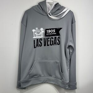 WEAR CODE Men’s  Las Vegas 1905 Established Gray Pullover Hoodie. Size Large